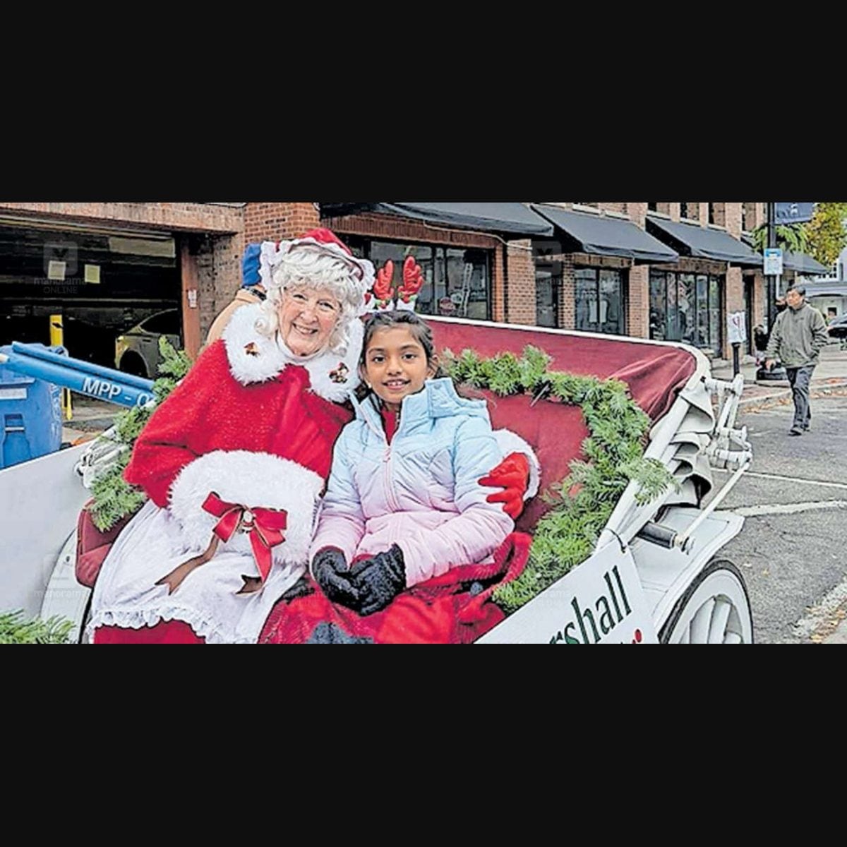 Arundhathi Shyam Krishnan at Oakville Santa Claus Parade
