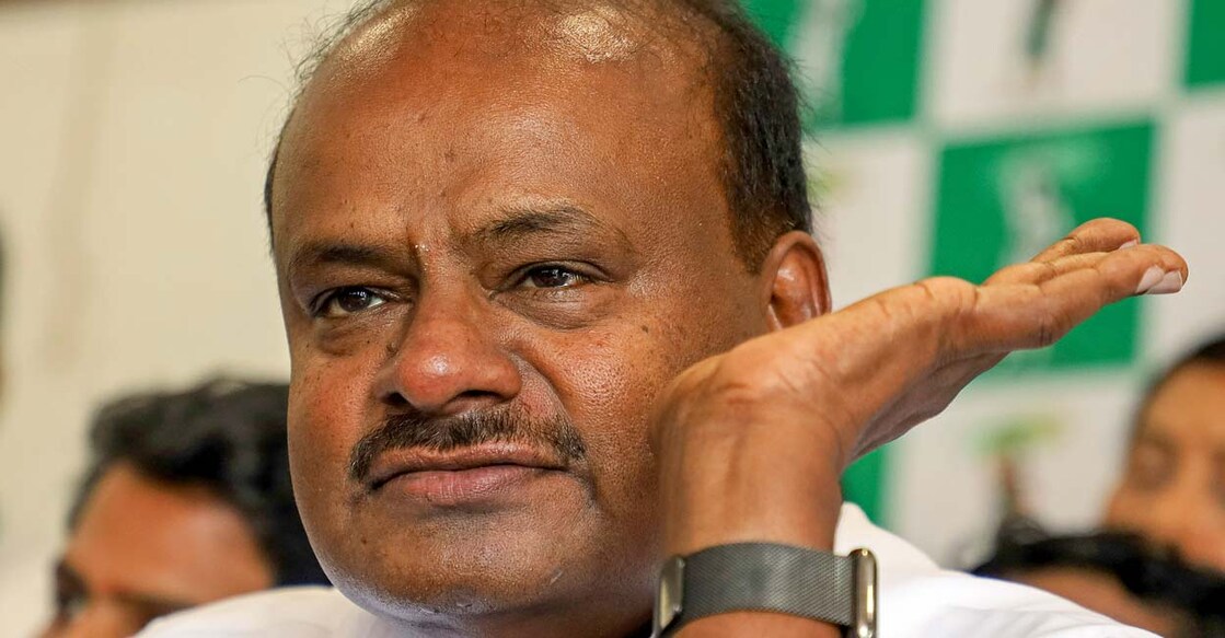 HD Kumaraswamy കുമാരസ്വാമി (Photo: PTI)