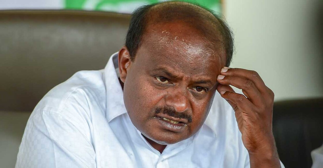 H D Kumaraswamy. Creditline: PTI