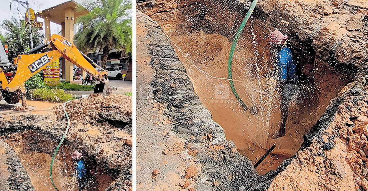 വാട്ടർ അതോറിറ്റിയെ ‘വെള്ളം കുടിപ്പിച്ചു’ പൈപ്പ് ചോർച്ച Kerala Water