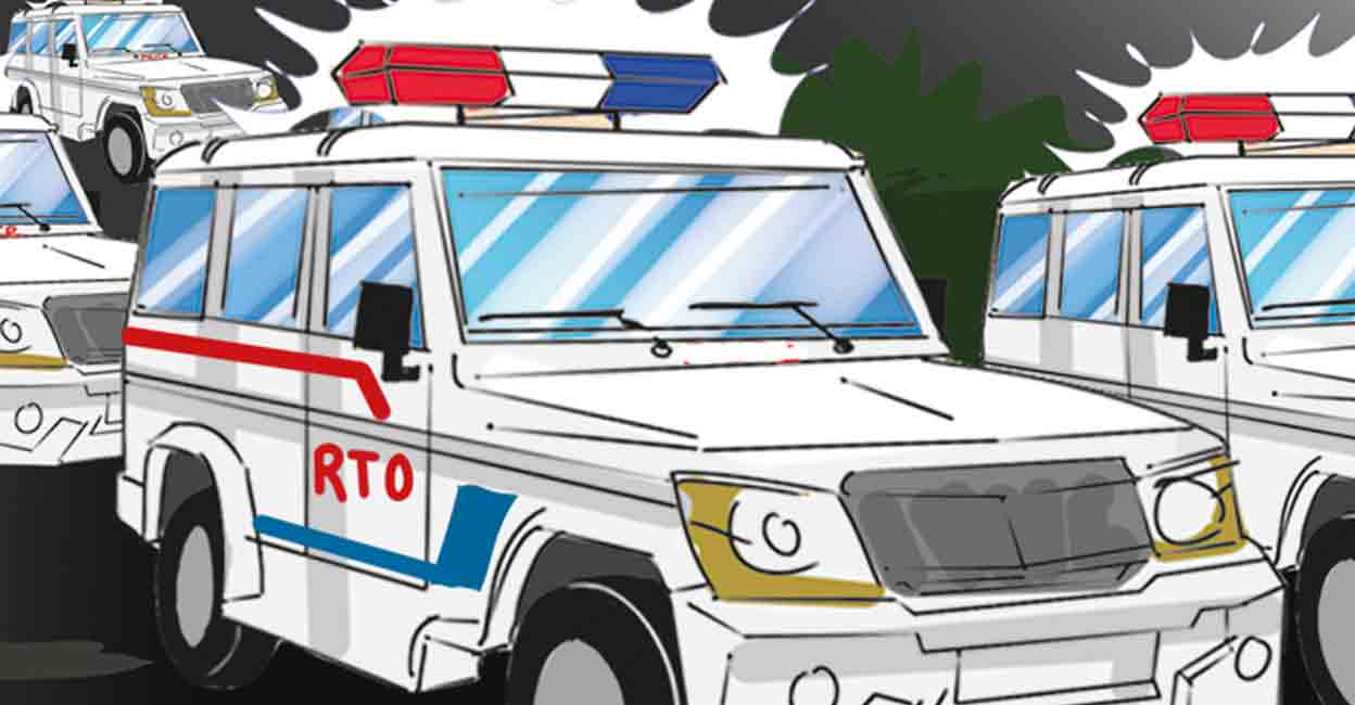 ഗതാഗത നിയമം ലംഘിച്ചതിനു 11 തവണ എഐ ക്യാമറയിൽ കുടുങ്ങിയ സ്കൂട്ടർ യാത്രക്കാരായ 6 വിദ്യാർഥികളെ മോട്ടർ എൻഫോഴ്സ്മെന്റ്  പിടികൂടി