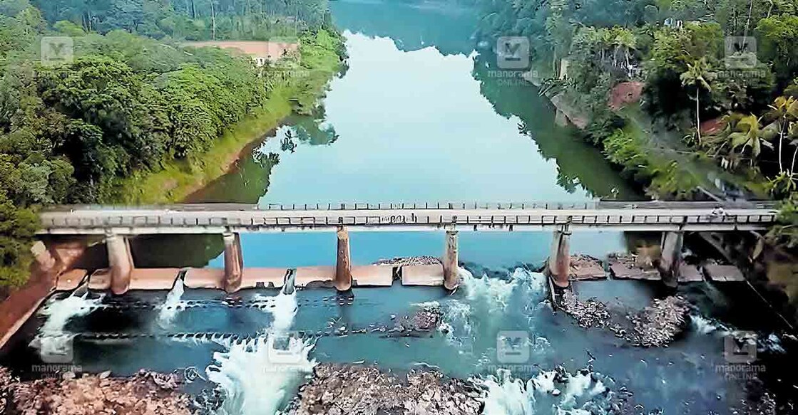 kayanad-rackad-checkdam കായനാട് ചെക്ക് ഡാം