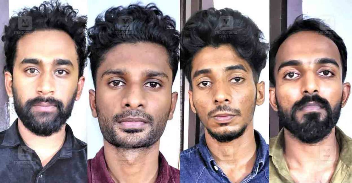 അറസ്റ്റിലായവർ.