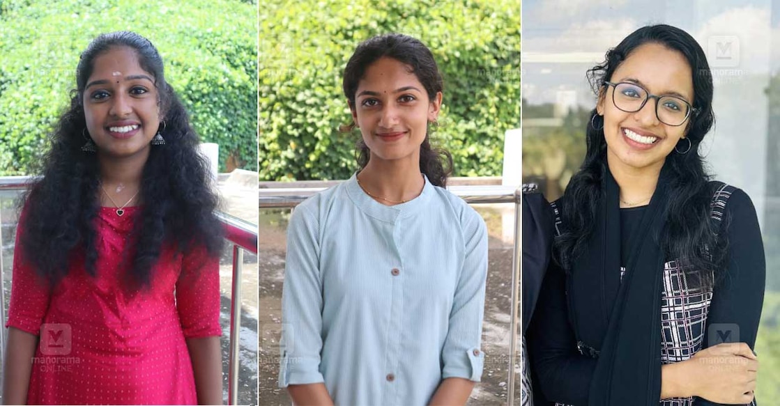 gagamol-devanandha-farsana പി.എം.ഗംഗാമോള്, ദേവനന്ദ എസ്. ദേവ്, ഫര്സാന പി. നജീബ്