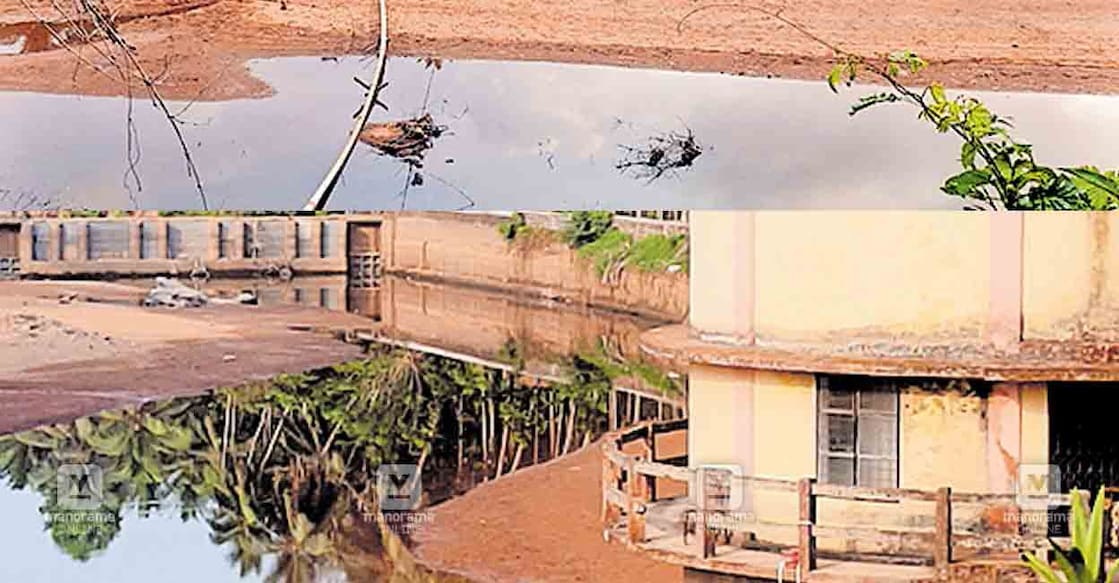ജല അതോറിറ്റി ബംബ്രാണ ശുദ്ധജല പദ്ധതിയുടെ ഷിറിയ പുഴയിലെ ജല സ്രോതസ്സ്, 2) വോർക്കാടി, മഞ്ചേശ്വരം പഞ്ചായത്തുകളിൽ വെള്ളമെത്തിക്കുന്ന ആനക്കല്ലിലെ പമ്പ് ഹൗസ്  