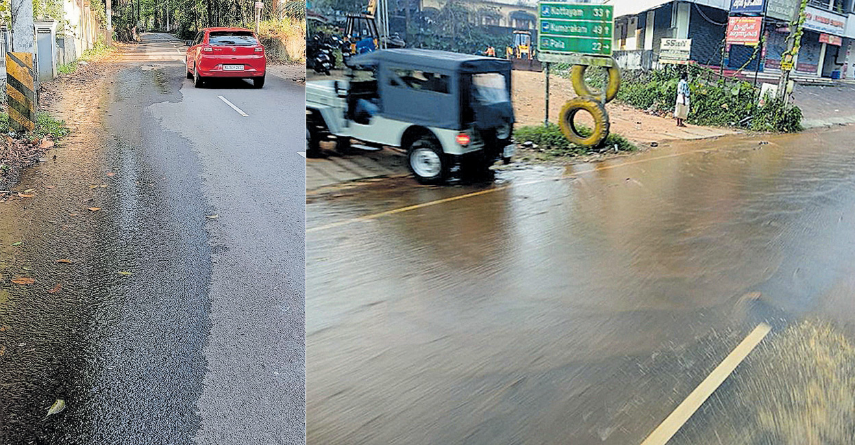 പമ്പിങ് നടക്കുന്നത് റോഡിൽ നോക്കിയറിയാം! Kerala Water Authority