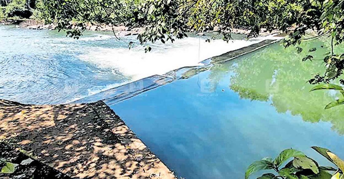 kottayam-kidangoor-check-dam കിടങ്ങൂർ ചെക്ഡാം.