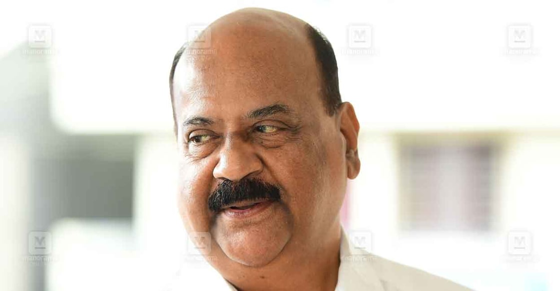 Mani C Kappan | File Photo: Manorama Mani C Kappan | File Photo: Manorama