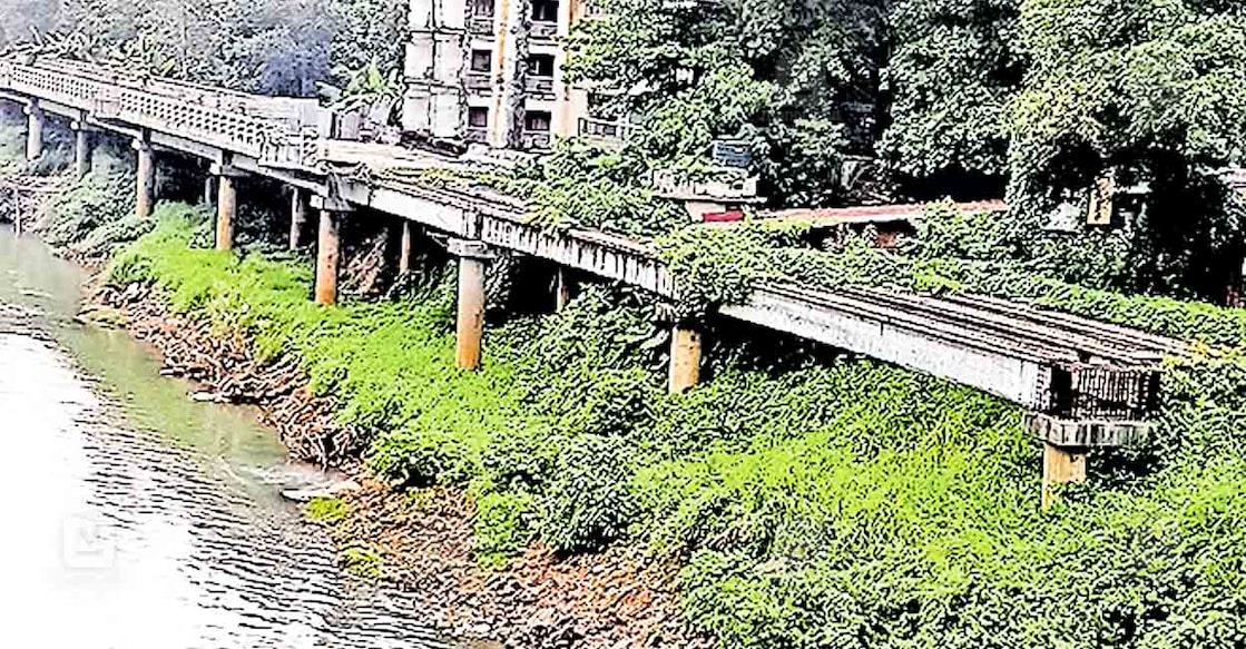 ns7-Pala-riverview-road നിർമാണം നിലച്ച റിവർവ്യൂ റോഡിന്റെ ആർവി ജംക്ഷൻ ഭാഗം.