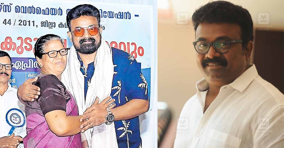 1. റിട്ട.ഡിവൈഎസ്പി വി.കെ.സാറാമ്മയും കലാഭവൻ ഷാജോണും കോട്ടയത്ത് കേരള സ്റ്റേറ്റ് പൊലീസ് പെൻഷനേഴ്സ് വെൽഫെയർ അസോസിയേഷൻ ജില്ലാ സമ്മേളനത്തിനിടെ കണ്ടുമുട്ടിയപ്പോൾ, 2. കലാഭവൻ ഷാജോണ്‍ (ഫയൽ ചിത്രം) 