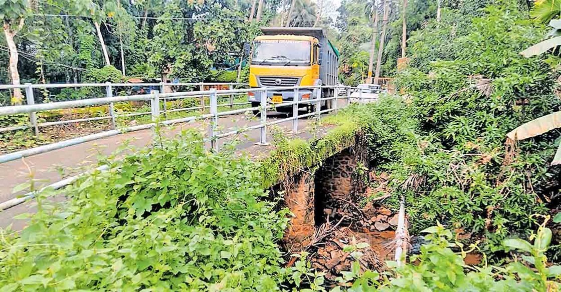 കാണക്കാരി, കടപ്ലാമറ്റം പഞ്ചായത്തുകളെ ബന്ധിപ്പിക്കുന്ന കല്ലാലി പാലം.  