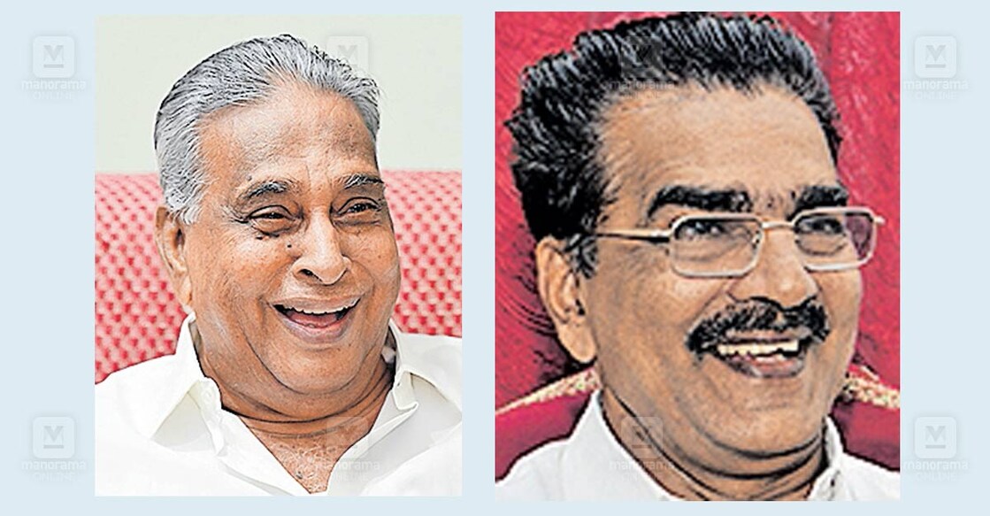 1. വൈക്കം വിശ്വൻ  2.കെ.ജെ. തോമസ്  