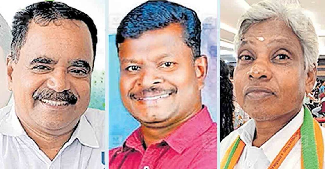 malappuram-nm-rajan-kc-baburaj-ap-unni 1. യുഡിഎഫ് സ്ഥാനാർഥി എൻ.എം.രാജൻ. 2. എൽഡിഎഫ് സ്ഥാനാർഥി കെ.സി.ബാബുരാജ്. 3. എൻഡിഎ സ്ഥാനാർഥി എ.പി.ഉണ്ണി