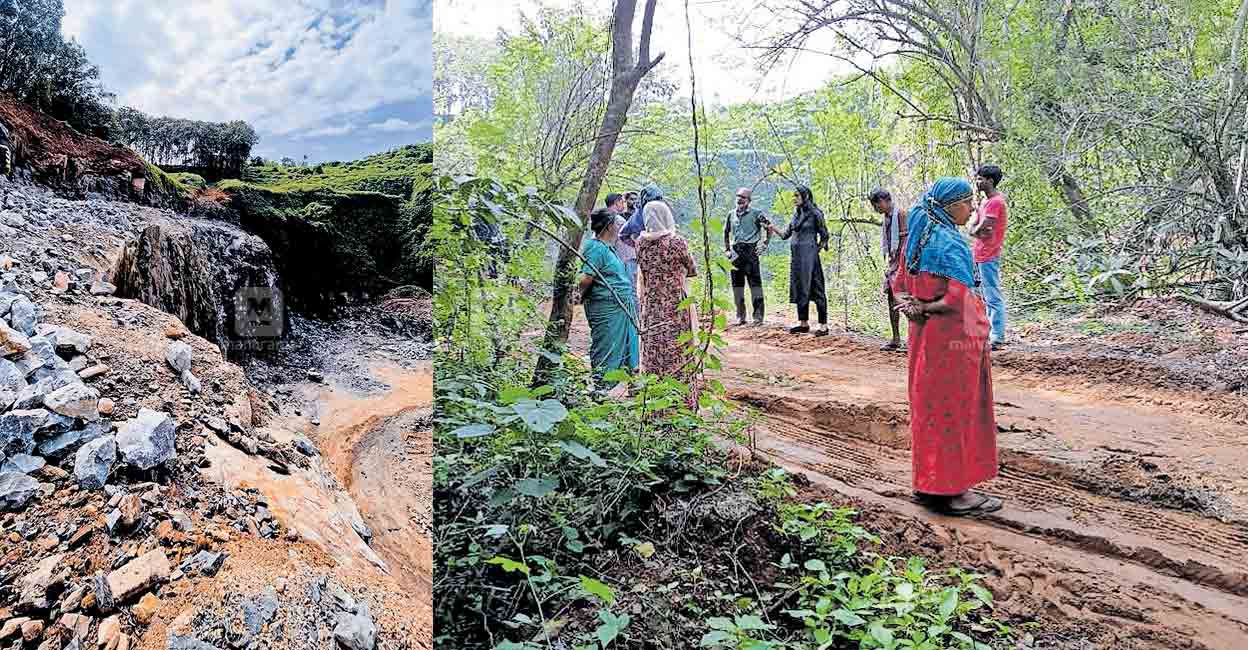 പുഷ്പംകുന്നിലെ ക്വാറിക്കെതിരെ നാട്ടുകാരുടെ മുന്നറിയിപ്പ് Palakkad