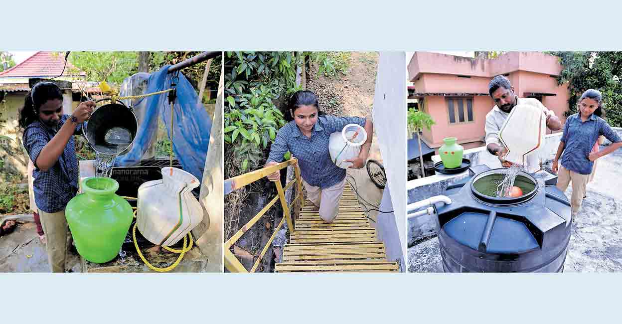 പരീക്ഷാക്കാലത്തും പാലക്കാട് നഗരത്തിൽ ശുദ്ധജലമില്ല