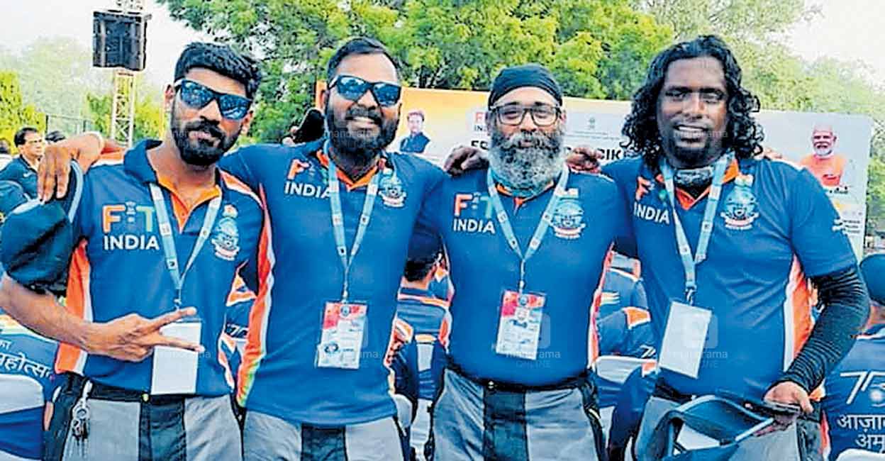 ഭാരതത്തിന്റെ ഹൃദയത്തിലൂടെ യാത്ര ചെയ്യാനൊരുങ്ങി അജുവും സംഘവും