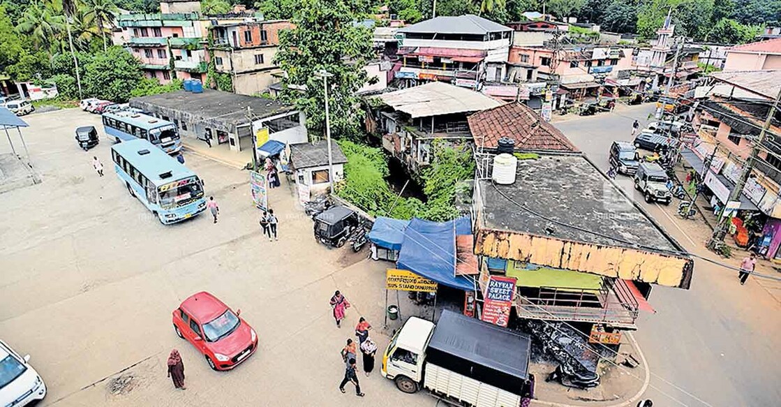 ചുങ്കപ്പാറ ടൗൺ. 								      ചിത്രം: മനോരമ 