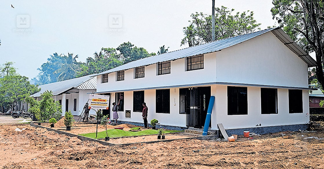 വലിയതുറ ഗവ.യുപി സ്കൂളിൽ ‘ഗിഫ്റ്റ് എ ഡ്രീം’ പദ്ധതി പ്രകാരം നിർമിച്ച സെമിനാർ ഹാൾ. ചിത്രം: മനോരമ  