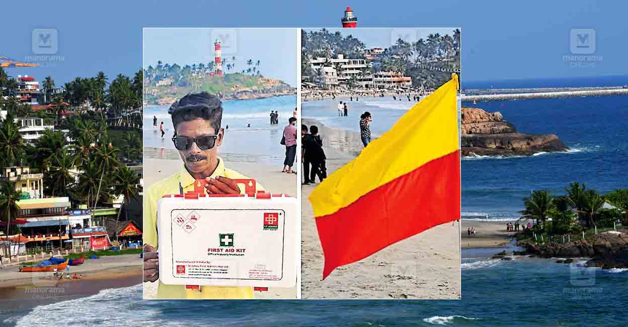 കോവളത്ത് അടിയൊഴുക്ക്‌ ശക്തം; ഇസ്രേയേൽ സ്വദേശികൾ അപകടത്തിൽപെട്ടു: ജാഗ്രത ...