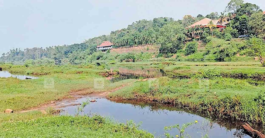 thrissur-kayyannikadav ചാലക്കുടിപ്പുഴയിലെ കയ്യാണിക്കടവ്.