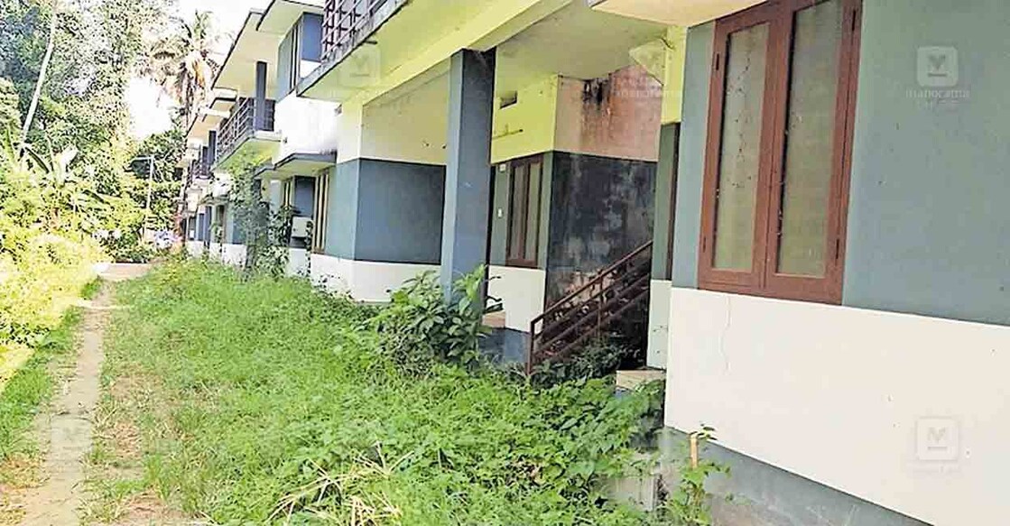 പെരിഞ്ഞനത്തെ പ്രളയപ്പുര.  
