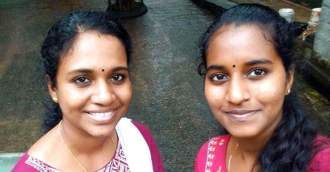 ആർ.എസ് വൃന്ദ, ആർ.എസ് നന്ദ. ചിത്രം : തൊഴിൽ വീഥി