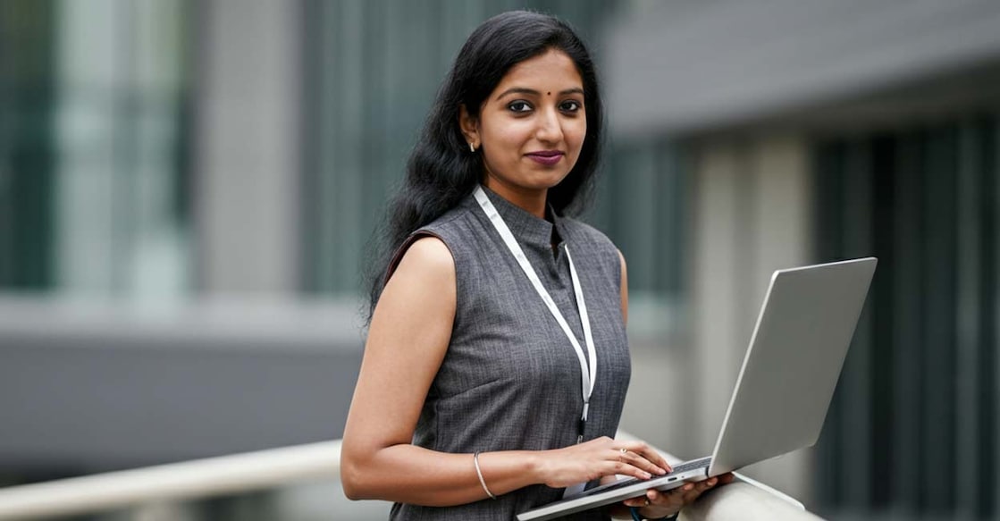 ai-generated-office-executive-co-woman Representative Image. Photo Credit : Image Generated Using AI Tool