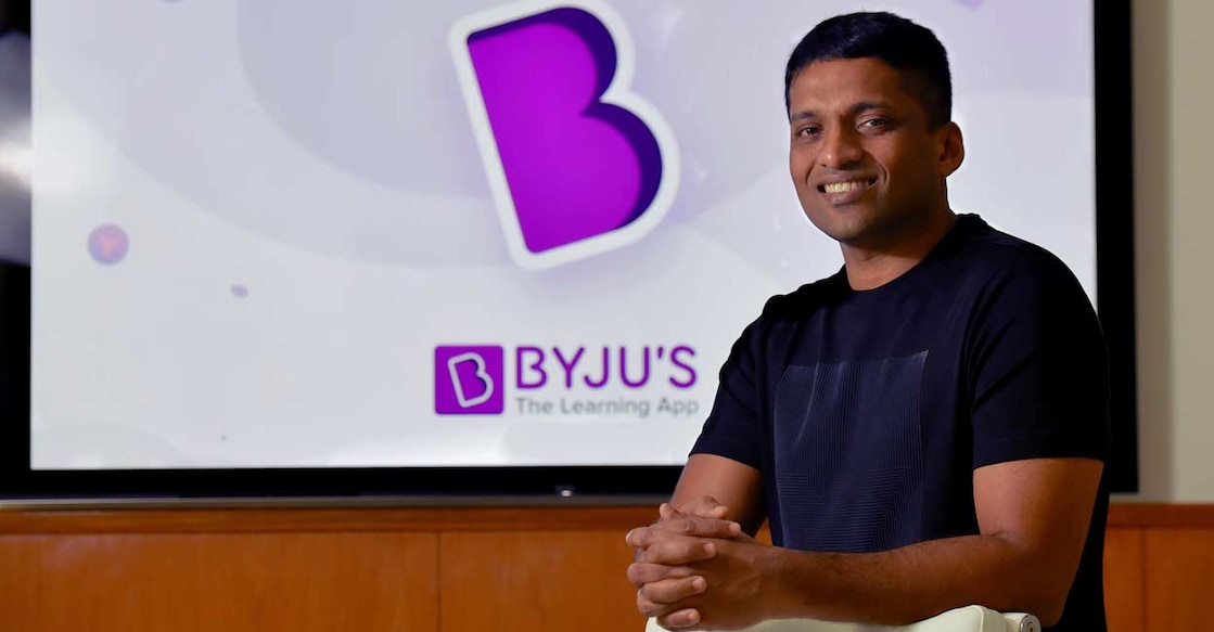 INDIA-ECONOMY-EDUCATION-TECHNOLOGY-AMAZON Byju Raveendran. Photo Credit : Manjunath Kiran / AFP
