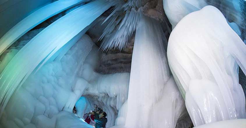 China's Ningwu Ice Cave China's Ningwu Ice Cave