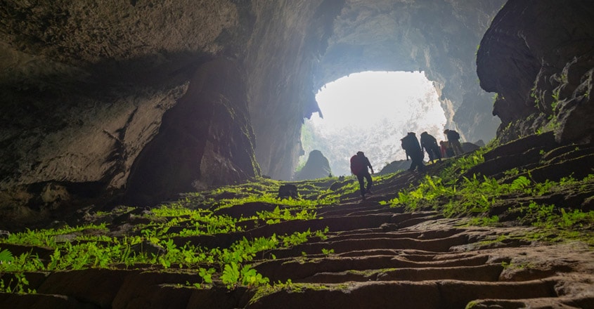 Hang Son Doong, in Vietnam Hang Son Doong, in Vietnam