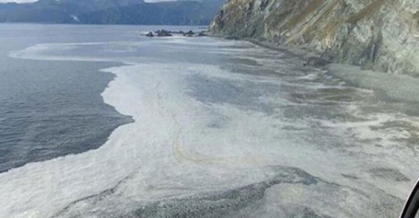 Kamchatka Eco Disaster: Toxic Waste Believed To Be Stationery Is Now A 'Moving Slick' That Is Not Diminishing Kamchatka Eco Disaster: Toxic Waste Believed To Be Stationery Is Now A 'Moving Slick' That Is Not Diminishing