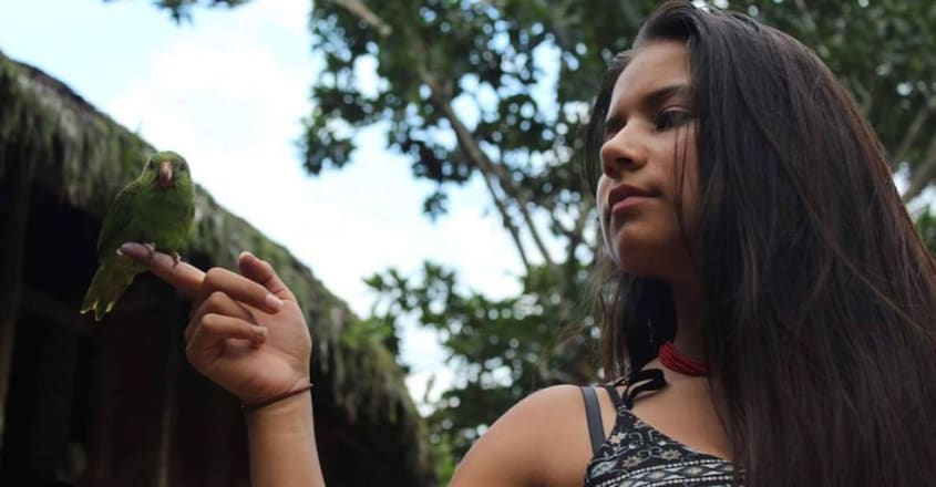 Helena Gualinga is a voice for indigenous communities in the fight against climate change Helena Gualinga is a voice for indigenous communities in the fight against climate change