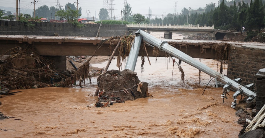 CHINA-WEATHER-FLOOD CHINA-WEATHER-FLOOD