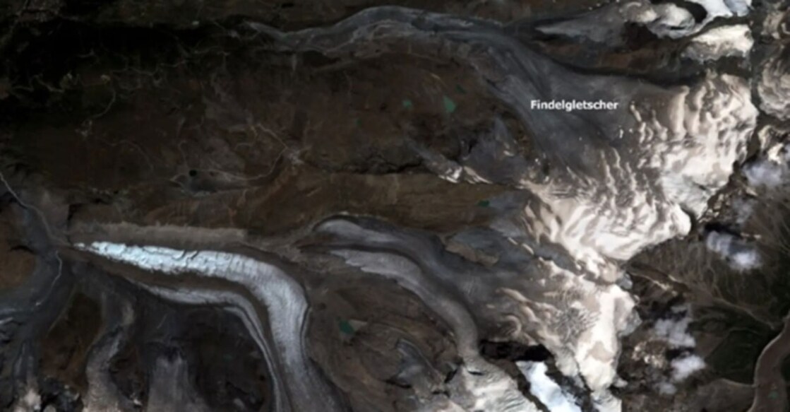 Glaciers in The Alps Are Melting Faster Than Ever, Scientist Warns Image Credit: Copernicus Sentinel/European Space Agency/CC BY-NC