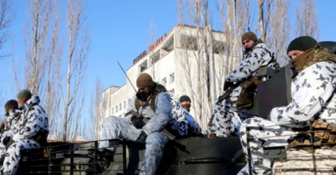 Russian soldiers accused of stealing radioactive ‘souvenirs’ from Chernobyl Image Credit: IntelCube/Twitter