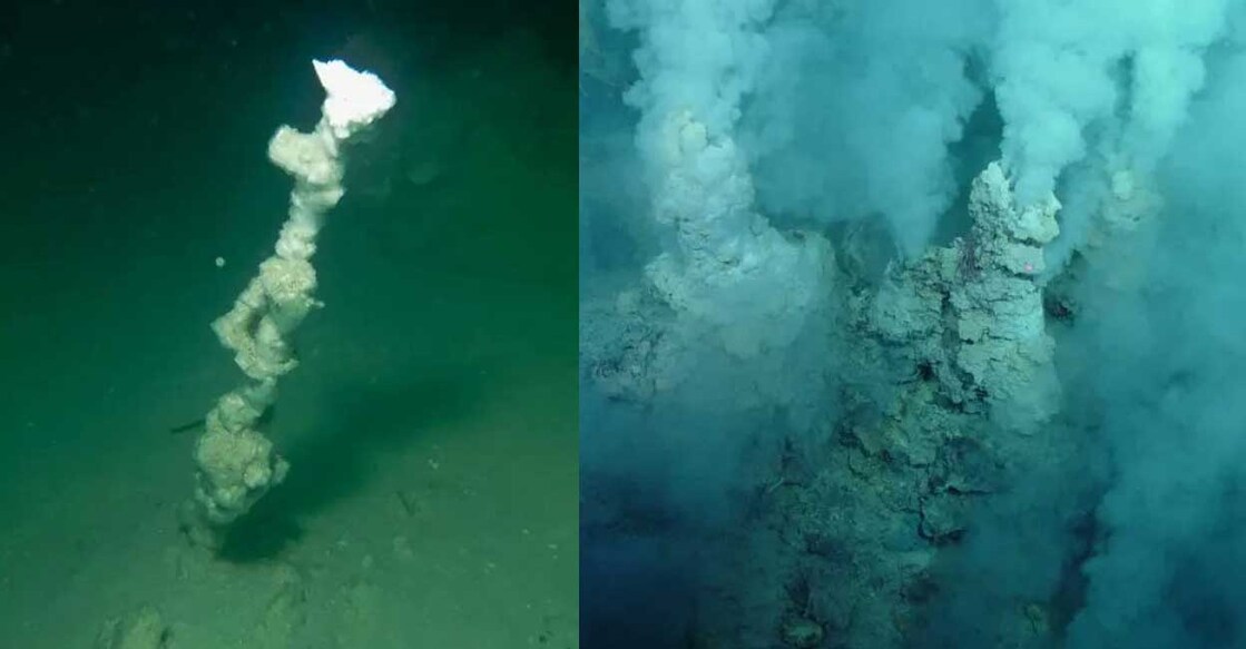 chimmney Spectacular salt chimneys discovered in the Dead Sea (Photo:X/@CoCthulhu)