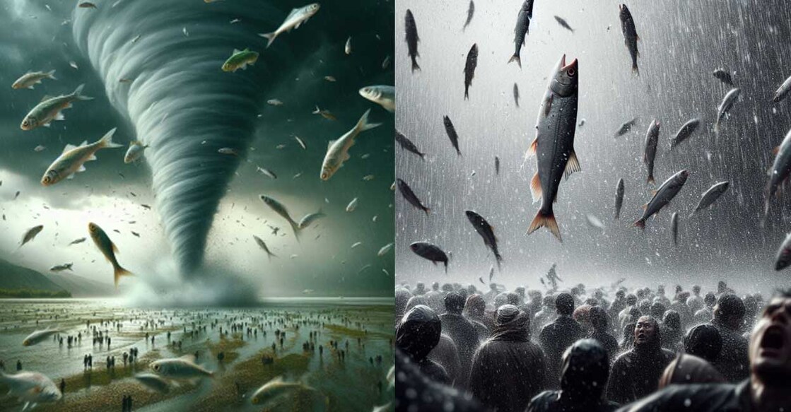 fish-rain Representative Image: Creative Image: midjourney