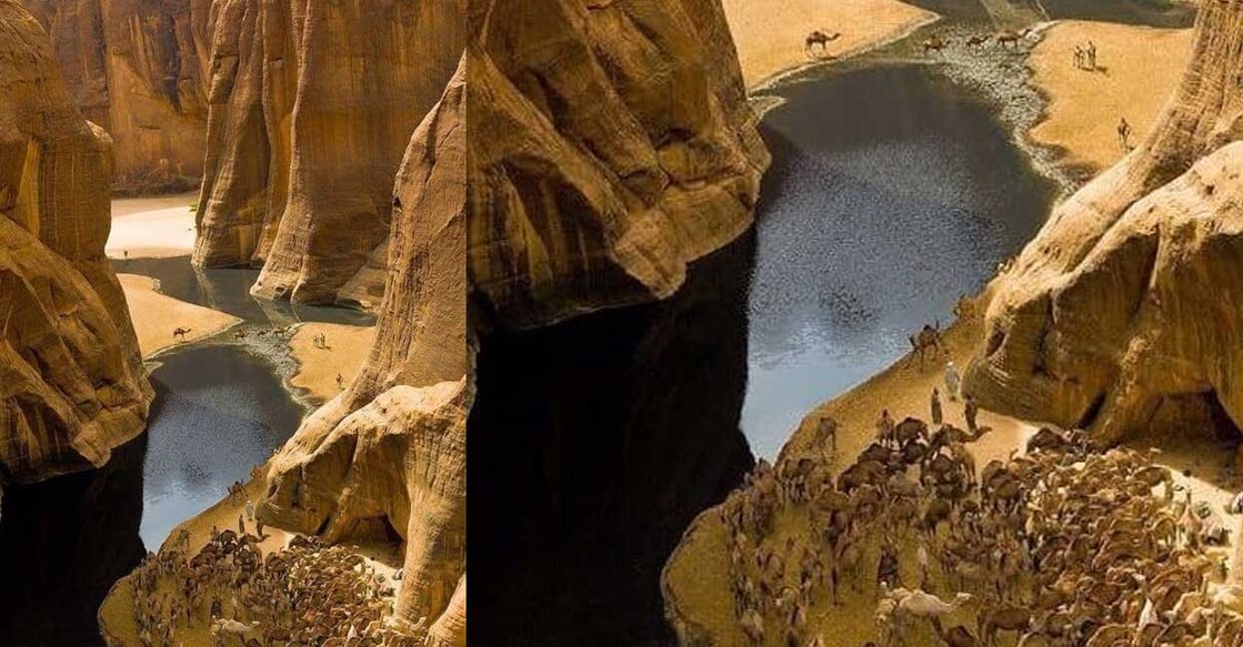 Guelta d'Archei (Photo:X/@ZAktuel)