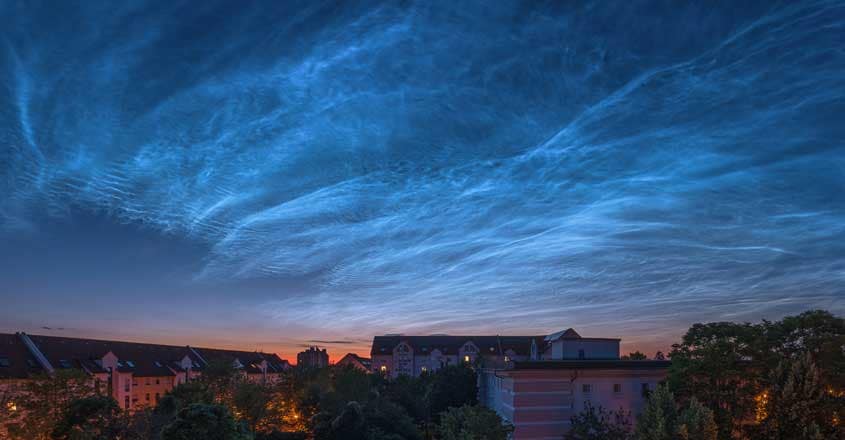 noctilucent clouds noctilucent clouds