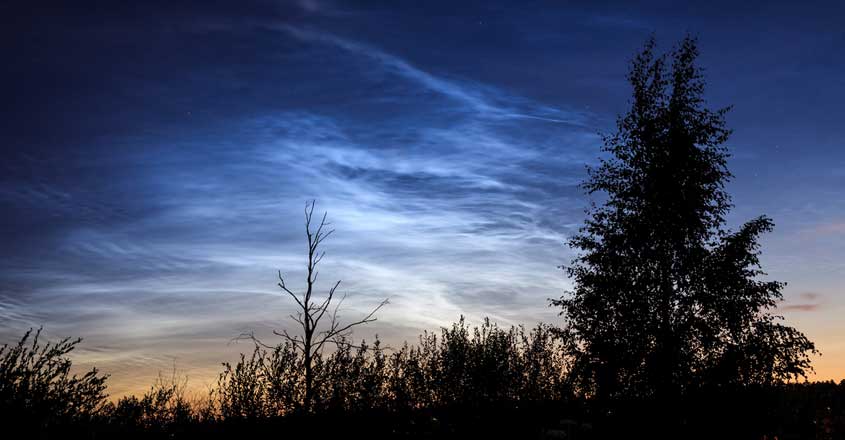 noctilucent clouds noctilucent clouds