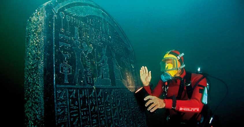 Countless Treasures Discovered in Egypt's Sunken City of Heracleion Countless Treasures Discovered in Egypt's Sunken City of Heracleion