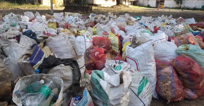 waste collected from river waste collected from river
