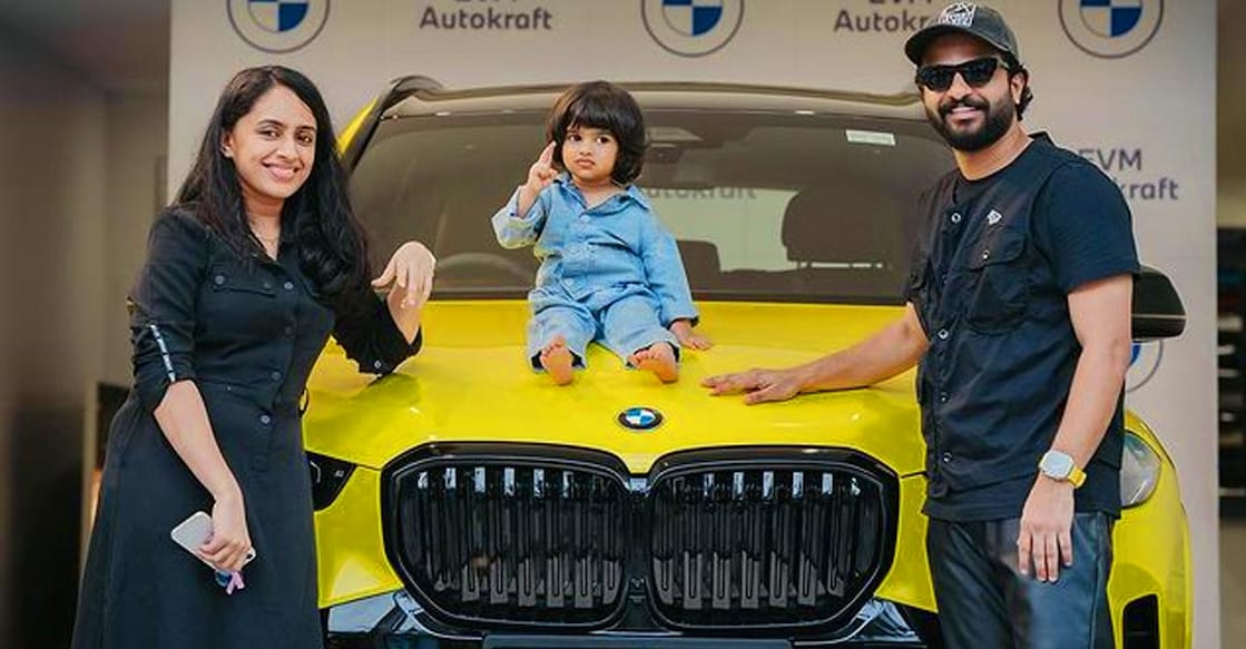 neeraj-madhavan-bmw Image Source: Neeraj Madhavan | Instagram
