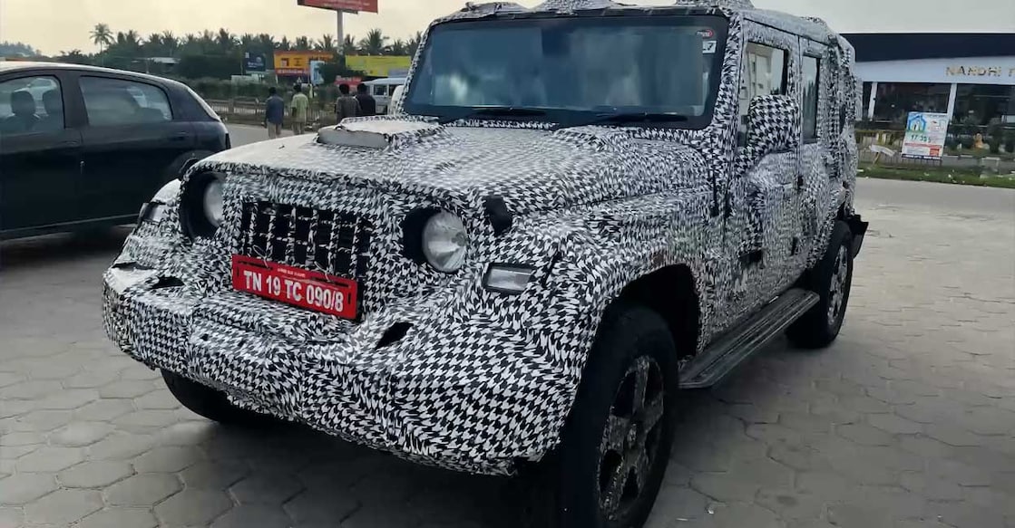 mahindra-thar-five-door Image Source: Talking Cars | Youtube