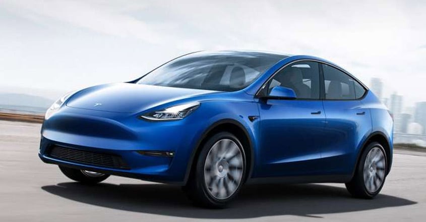 Tesla model y фото