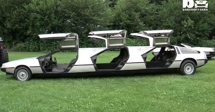 delorean-dmc-12-limousine delorean-dmc-12-limousine