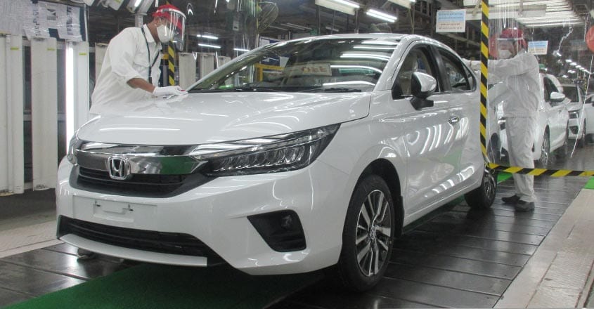 new-honda-city-production-begins-in-India new-honda-city-production-begins-in-India