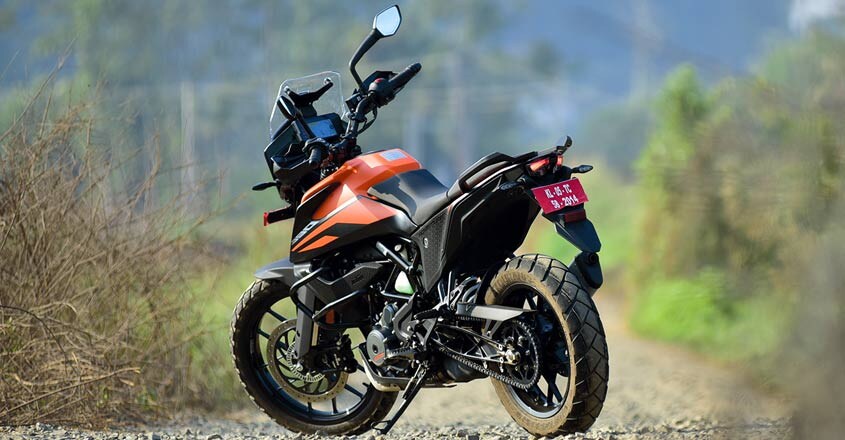 390 adventure test