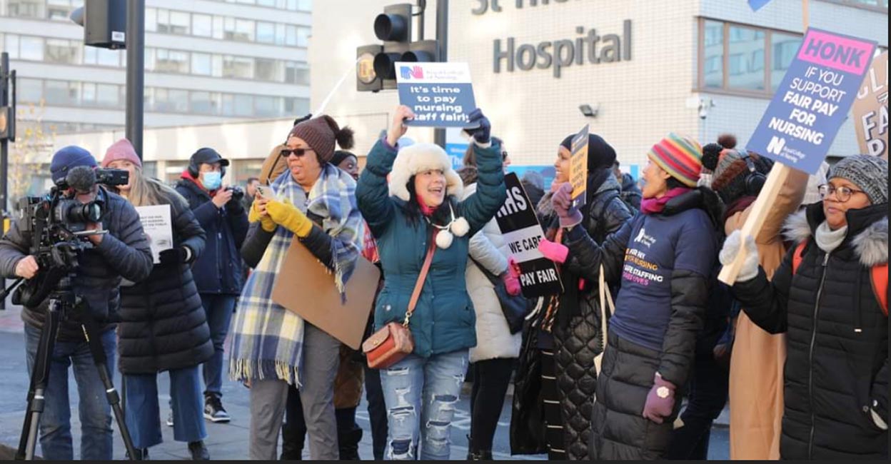 Plan to settle striking nurses in Britain by paying a lump sum |  Europe News