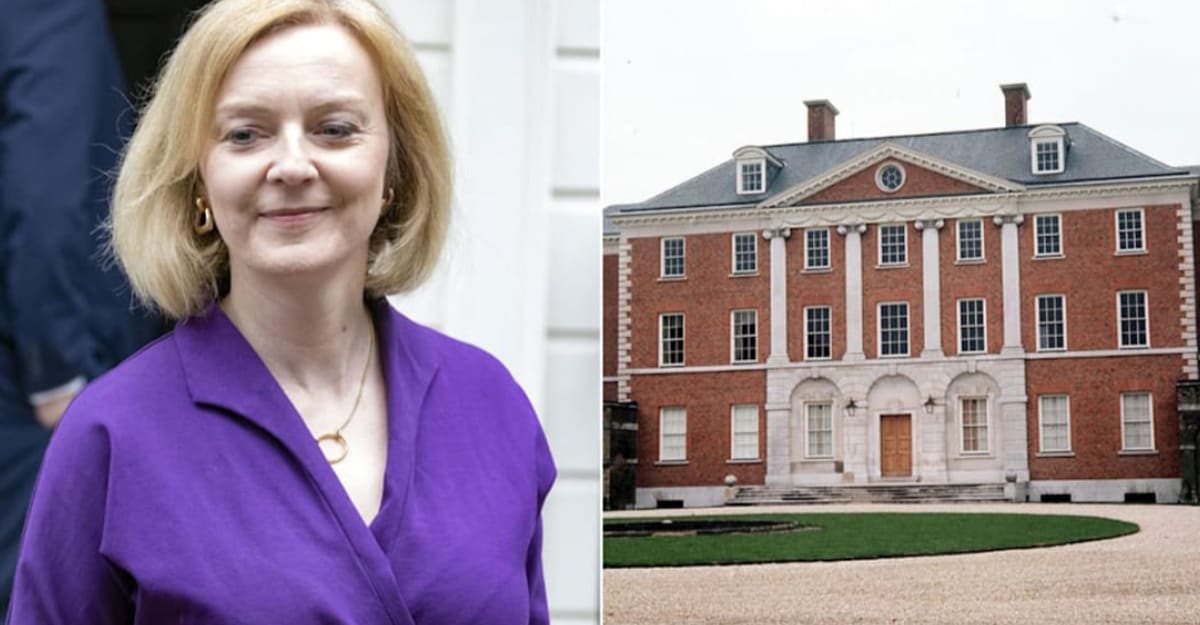 Former British Prime Minister Liz Truss Receives Cabinet Office Bill for Country Home Use and Missing Items